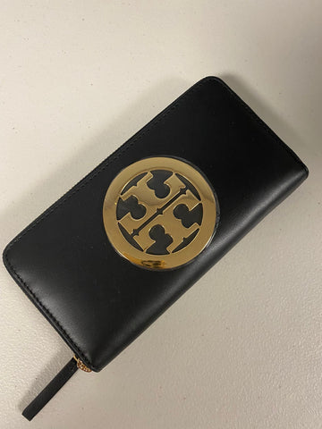 Tory Burch T Monogram Logo Continental Zip Wallet - ShopStyle