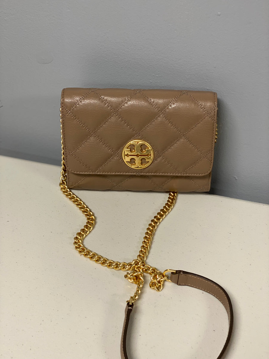 Tory Burch Willa wallet on chain handbag – USASHOPDIRECT LLC