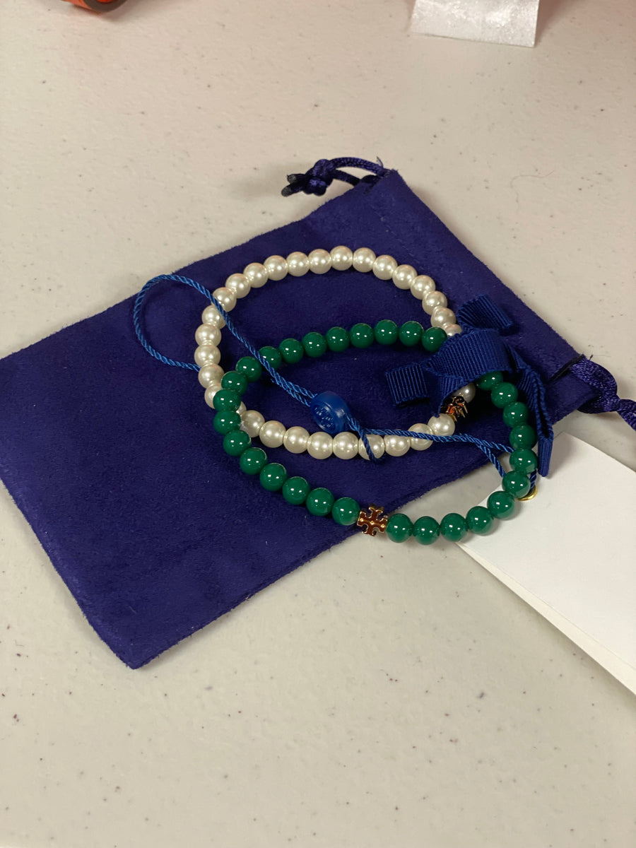 tory burch beaded bracelet