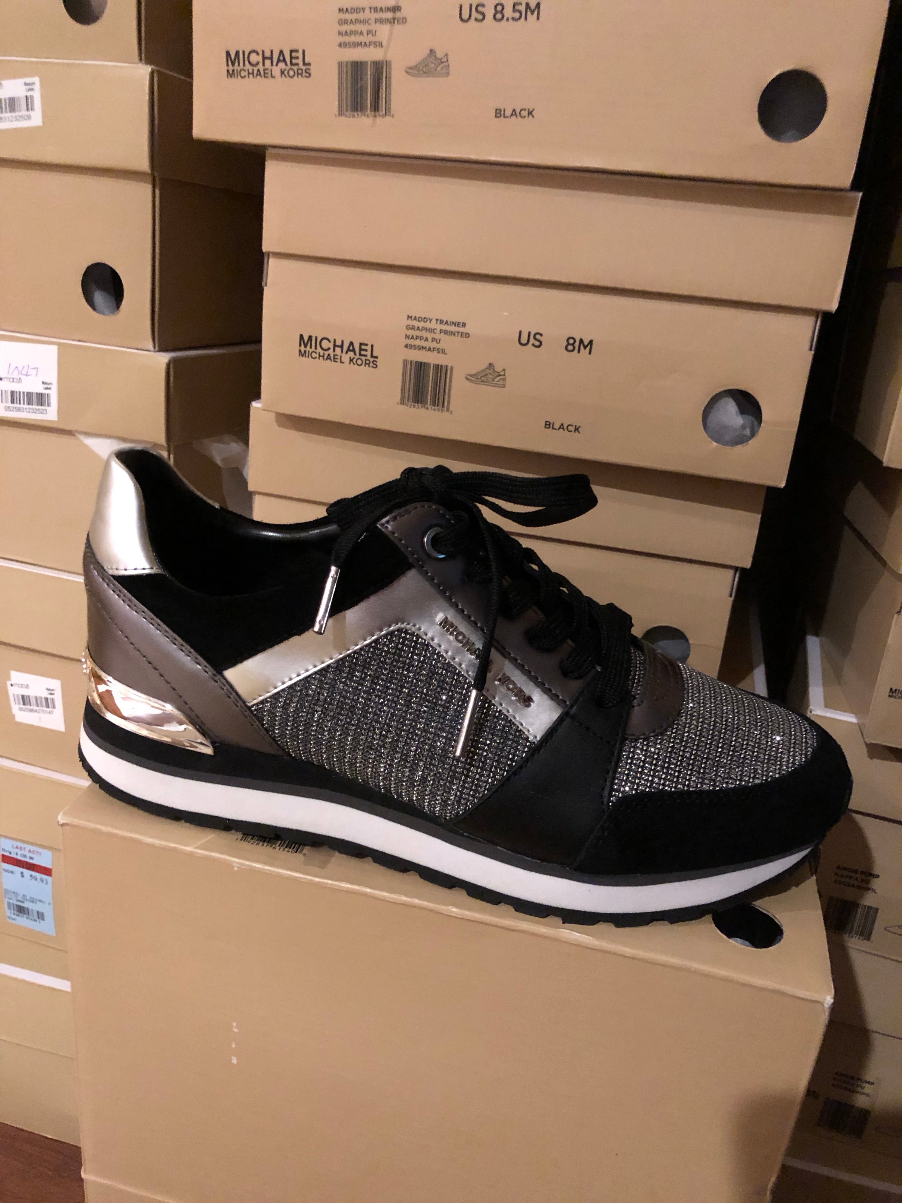 michael kors maddy trainer sneakers