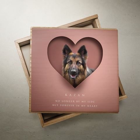 dog memorial gift box as a keepsake for pets