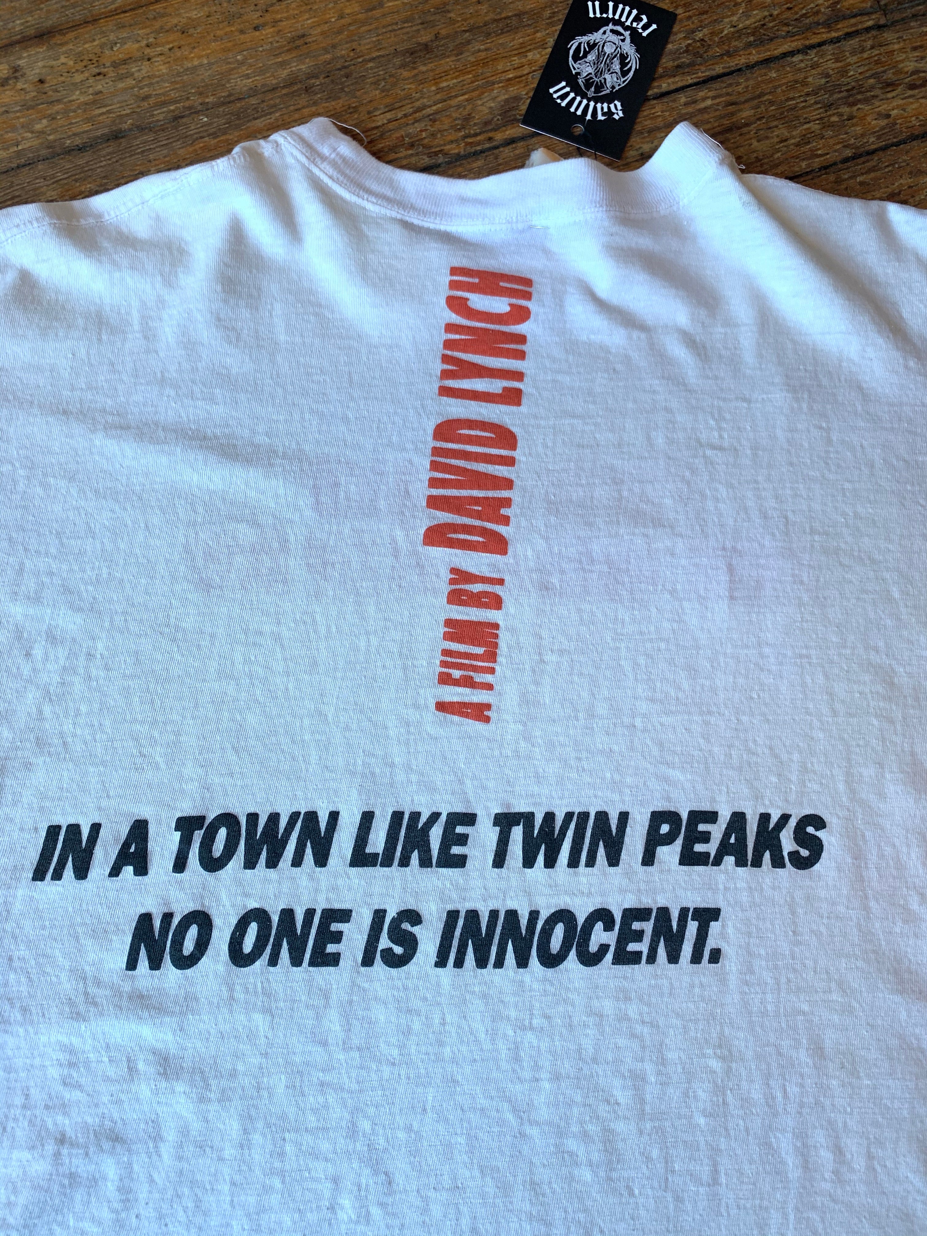 twin peaks t shirt vintage