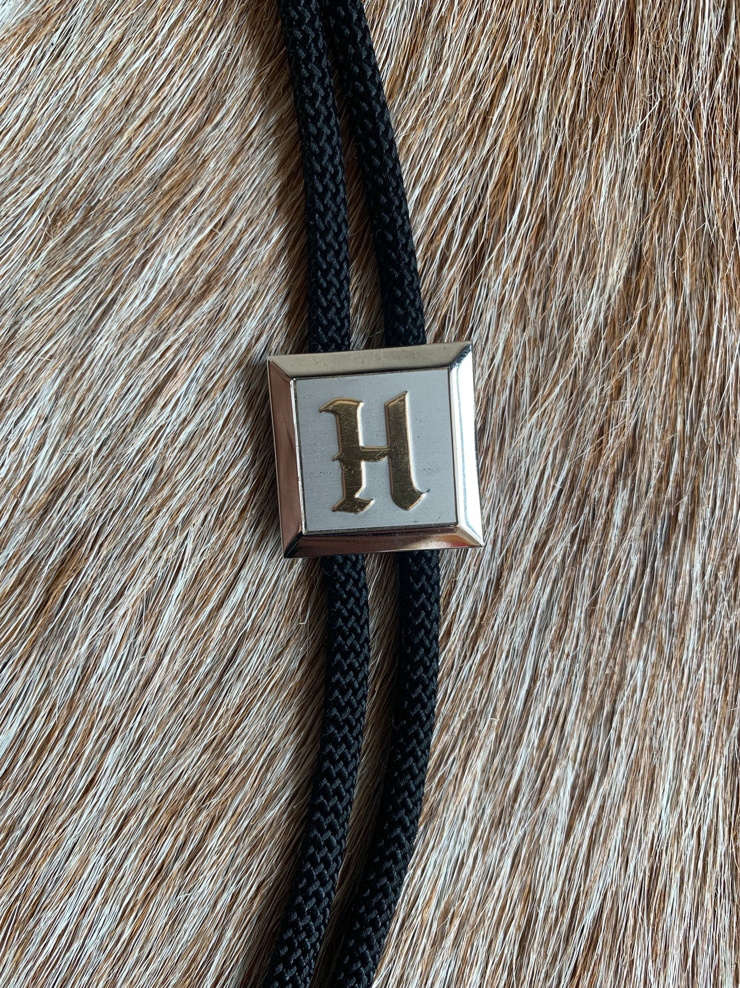 “H” Emblem Bolo Tie