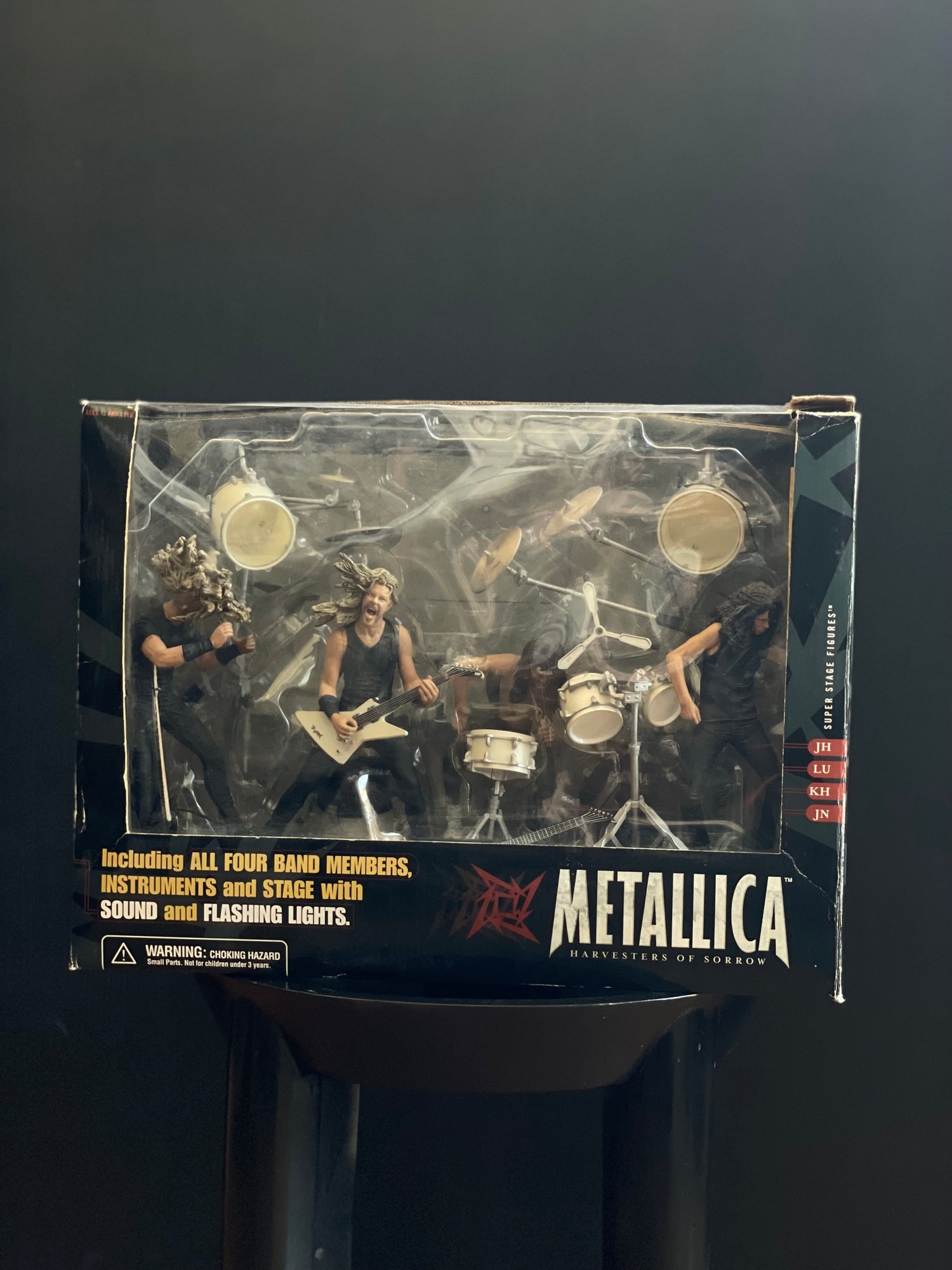 Vintage Metallica Harvester of Sorrow McFarlane Toys Full Band Box Set