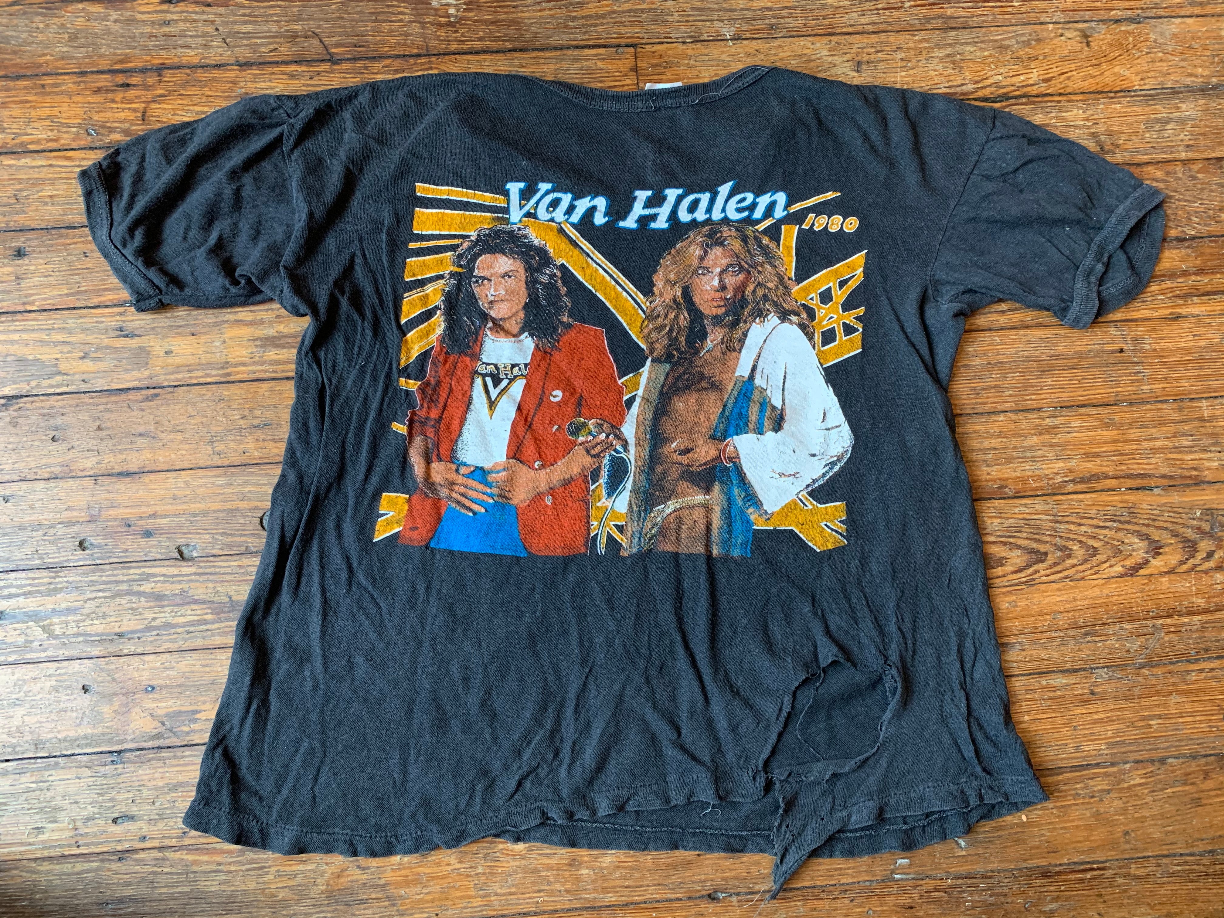 van halen vintage tee