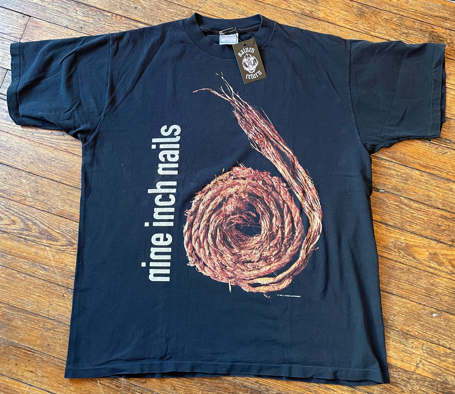 Vintage 1994 Nine Inch Nails Further Down the Spiral T-Shirt