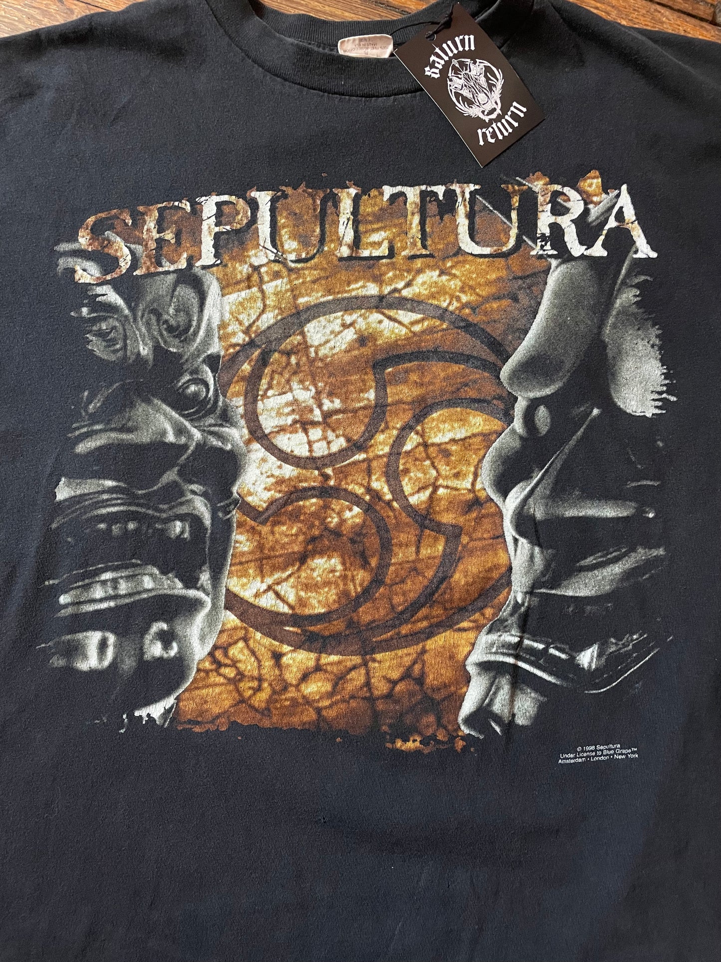 USA製 SEPULTURA セパルトゥラ コピーライト シングルステッチ-