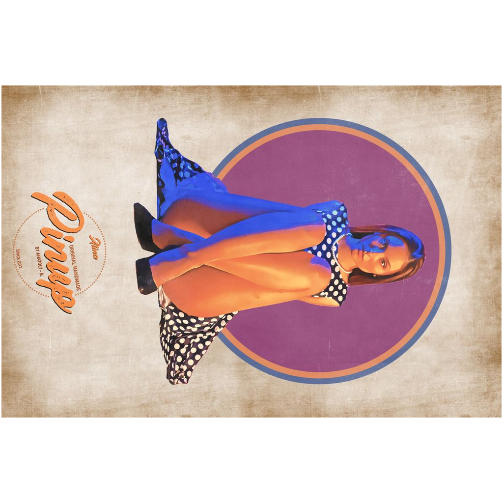 Alina Polka Pinup Poster