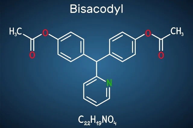 bisacodyl tablets chemical composition chart for digestive health and relieve constipation