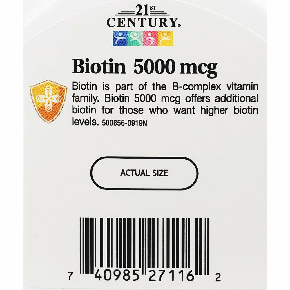 biotin 5000 mcg