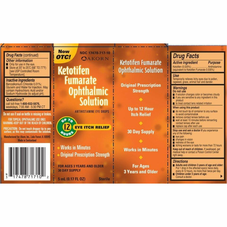 ketotifen fumarate uses