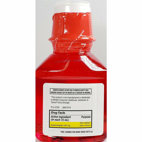 acetaminophen liquid dosage for adults