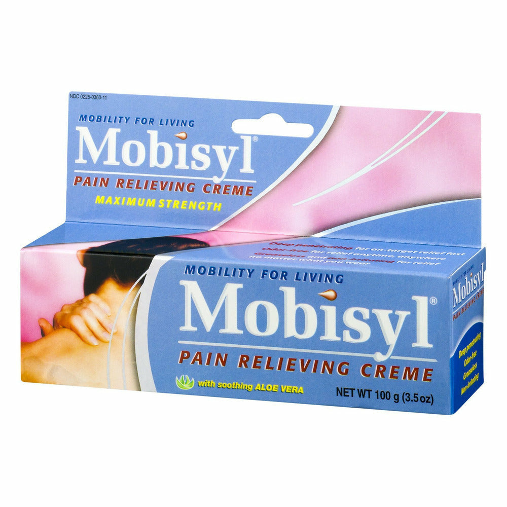 Mobisyl Pain Relieving Cream 3.5 oz Hargraves Online