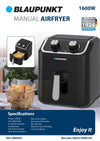 Blaupunkt 5L Manual Airfryer