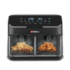 NEW Milex Silver Dual Airfryer 9L