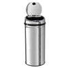 HomeMax 50L Round S/S Sensor Bin