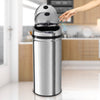 HomeMax 50L Round S/S Sensor Bin