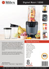 Milex Digital Nutri 8 in 1 Blender