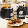 Milex Retro-style Breakfast Combo - Black