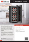 Milex 12 Bottle Wine Cooler