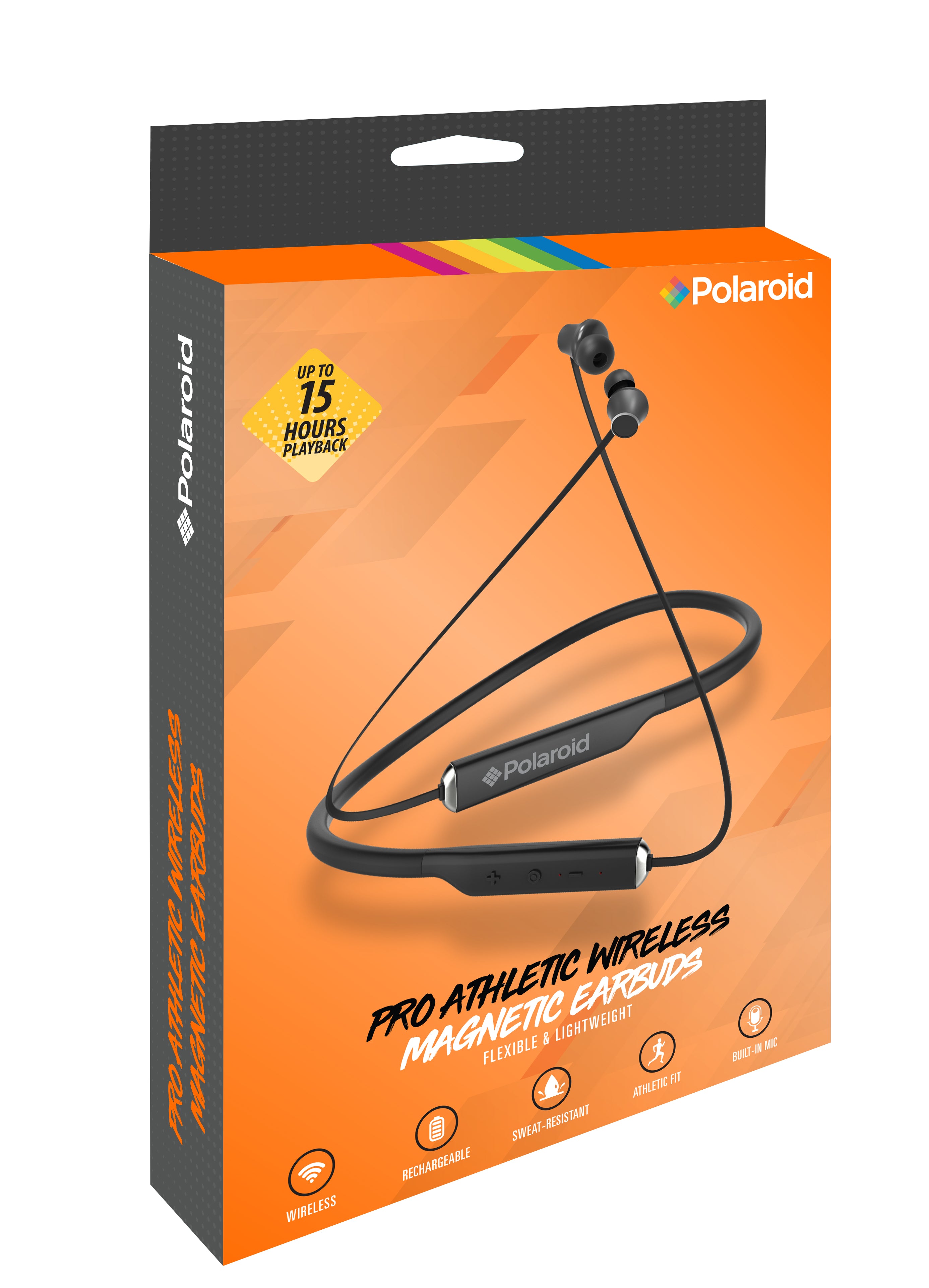 polaroid pro athletic earbuds