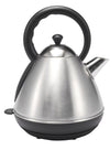 Milex Boston Matt Silver Stainless Steel Cordless 360° Kettle 2200W 1.7L - Homemark