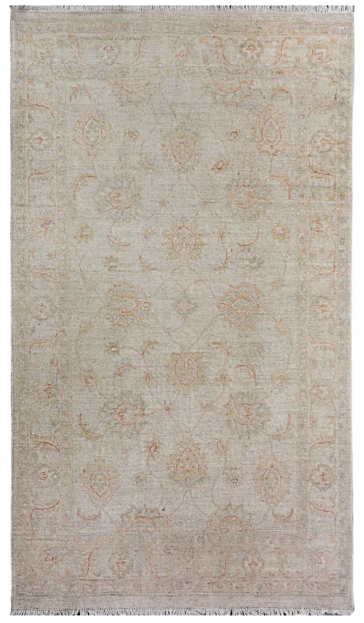 Handmade Afghan Chobi Rug | Bamyan Collection | 178 x 118 cm | 5'10" x 3'10"