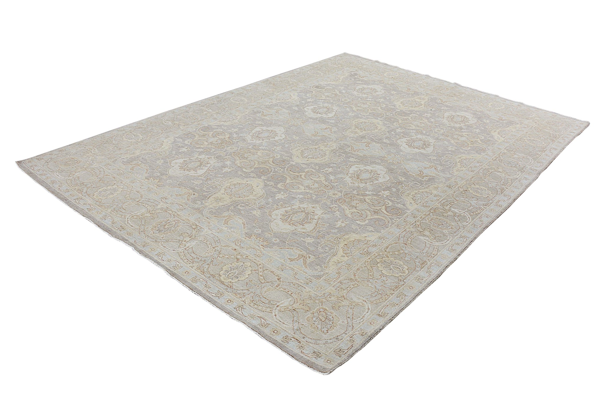 Handmade Afghan Chobi Rug | Bamyan Collection | 291 x 209 cm | 9'7" x 6'10"