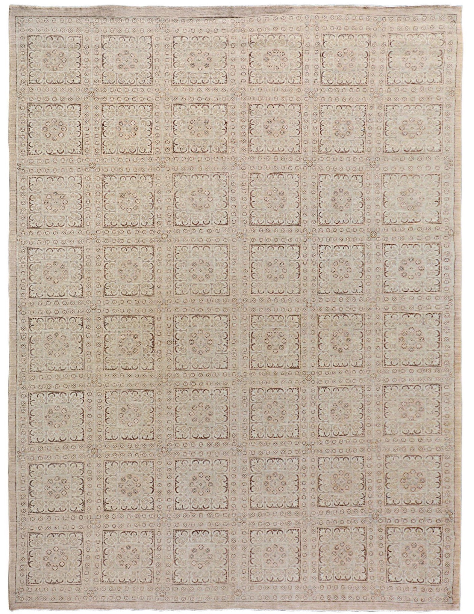Handmade Afghan Chobi Rug | Bamyan Collection | 348 x 239 cm | 11'5" x 7'10"