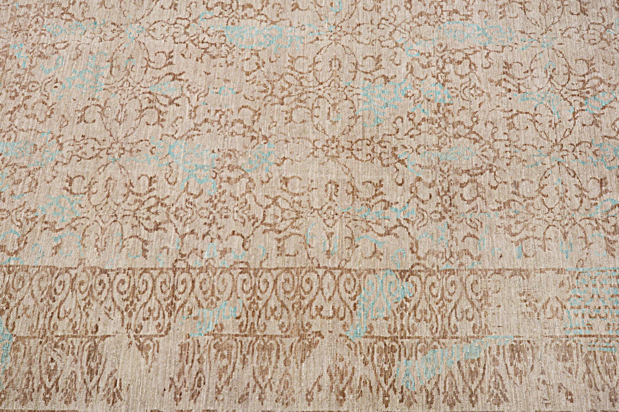 Handmade Afghan Chobi Rug | Bamyan Collection | 291 x 233 cm | 9'7" x 7'8"
