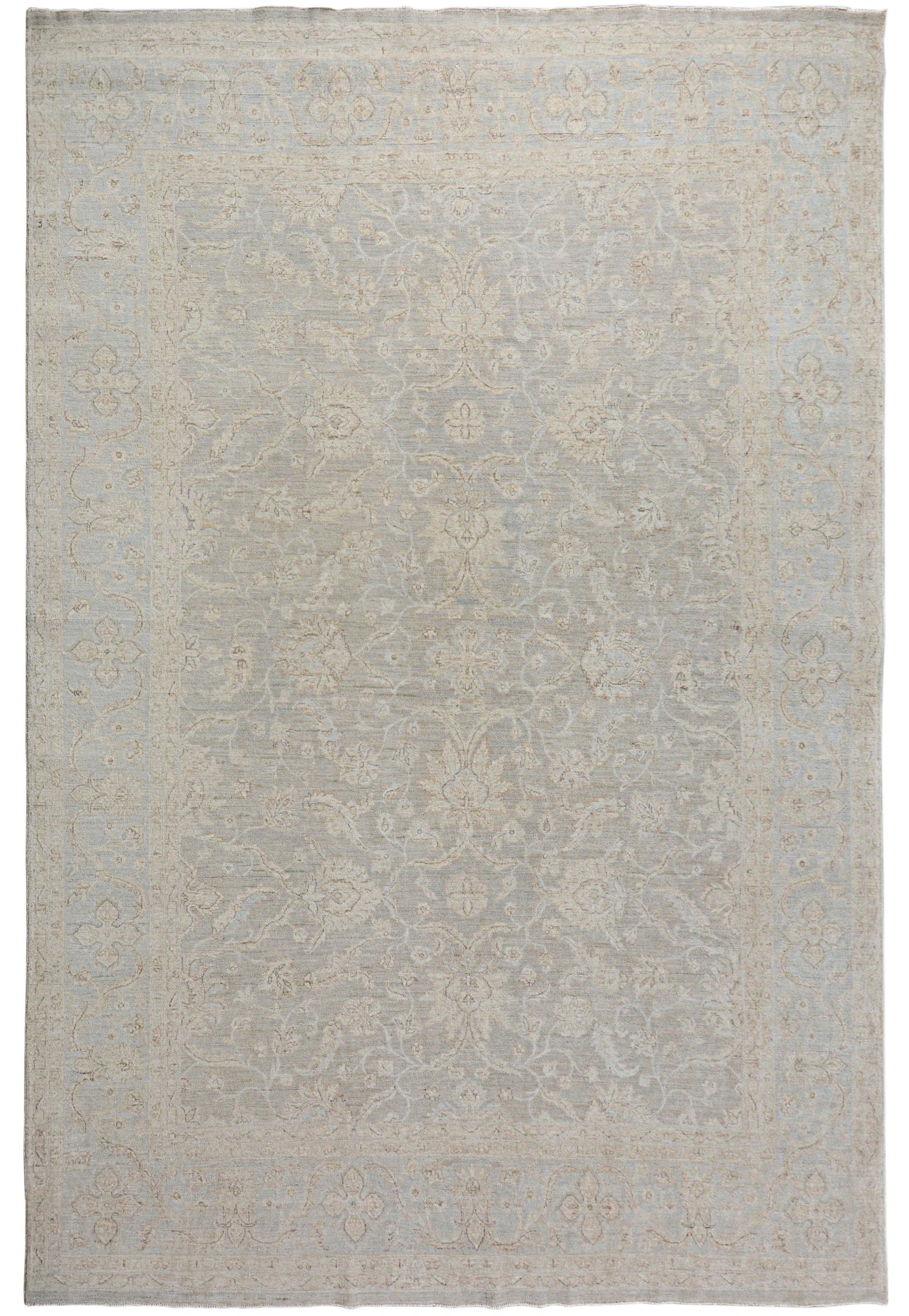Handmade Afghan Chobi Rug | Bamyan Collection | 316 x 255 cm | 10'5" x 8'5"