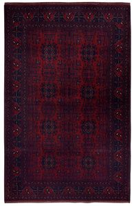 Handmade Afghan Biljik Rug | 196 x 124 cm | 6'4" x 4'