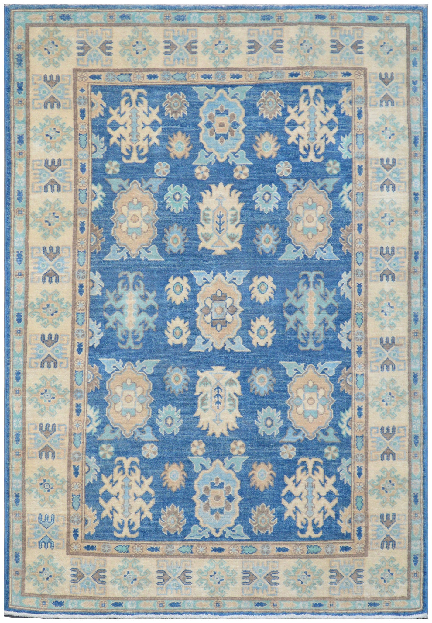 Handmade Afghan Kazakh Rug | 179 x 123 cm | 5'8" x 4'