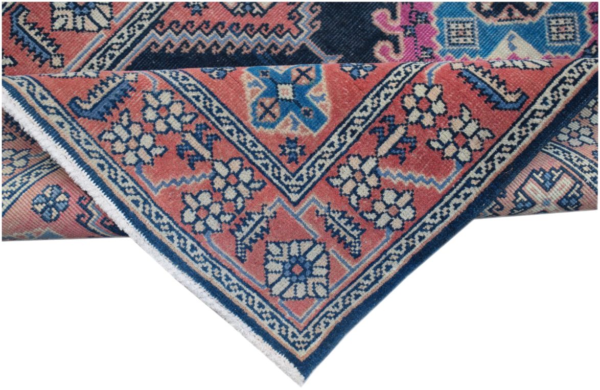 Handmade Vintage Persian Hallway Runner | 337 x 88 cm | 11'1" x 2'11"