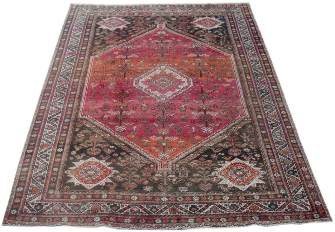 Handmade Tribal Abrash Collection Rug | 296 x 217 cm