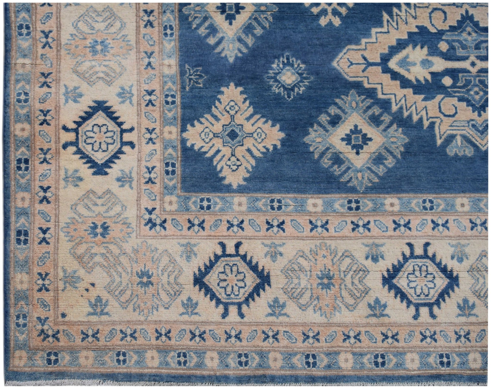 Handmade Afghan Kazakh Rug | 333 x 235 cm | 10'11" x 7'9"