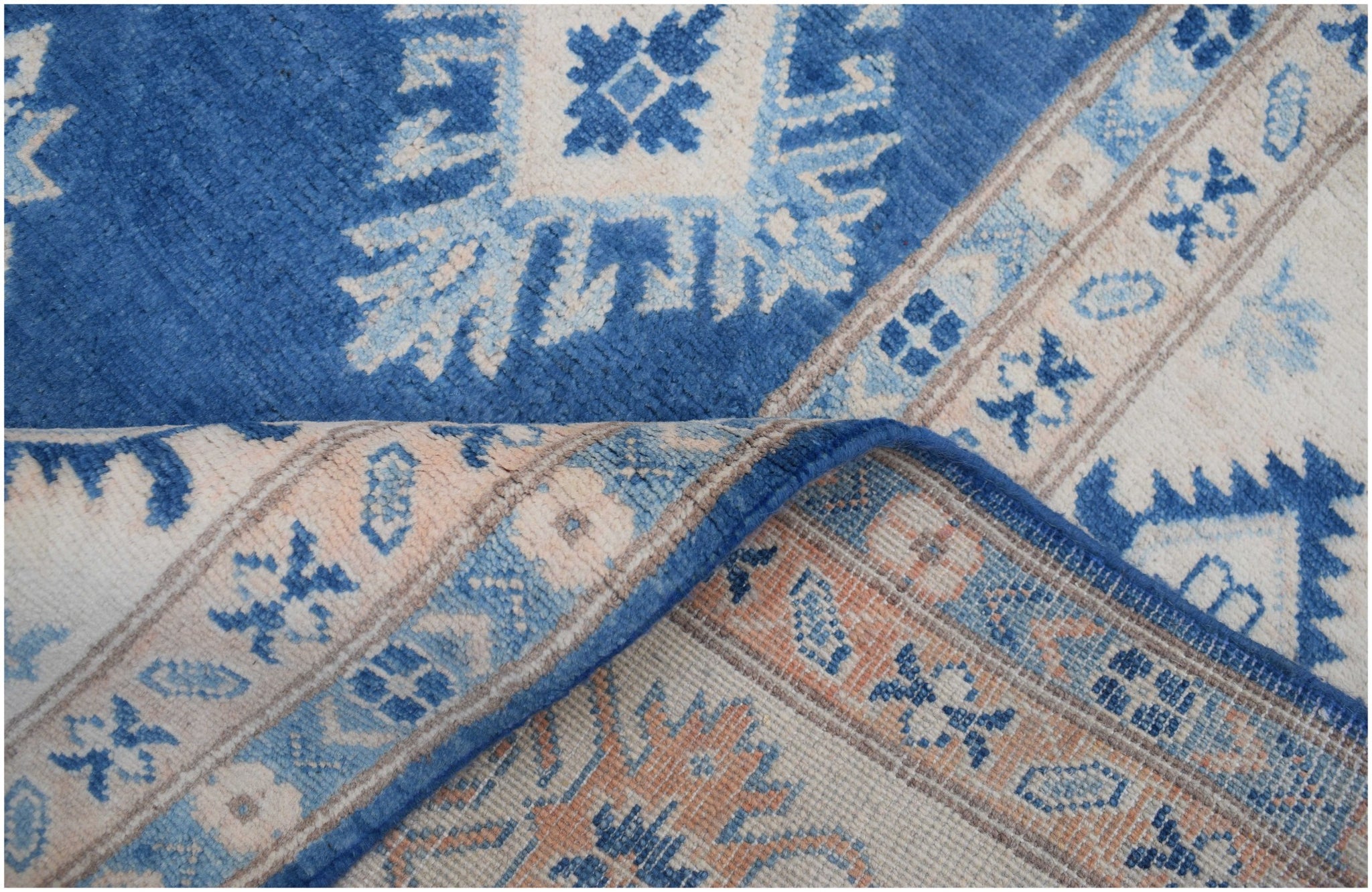 Handmade Afghan Kazakh Rug | 333 x 235 cm | 10'11" x 7'9"