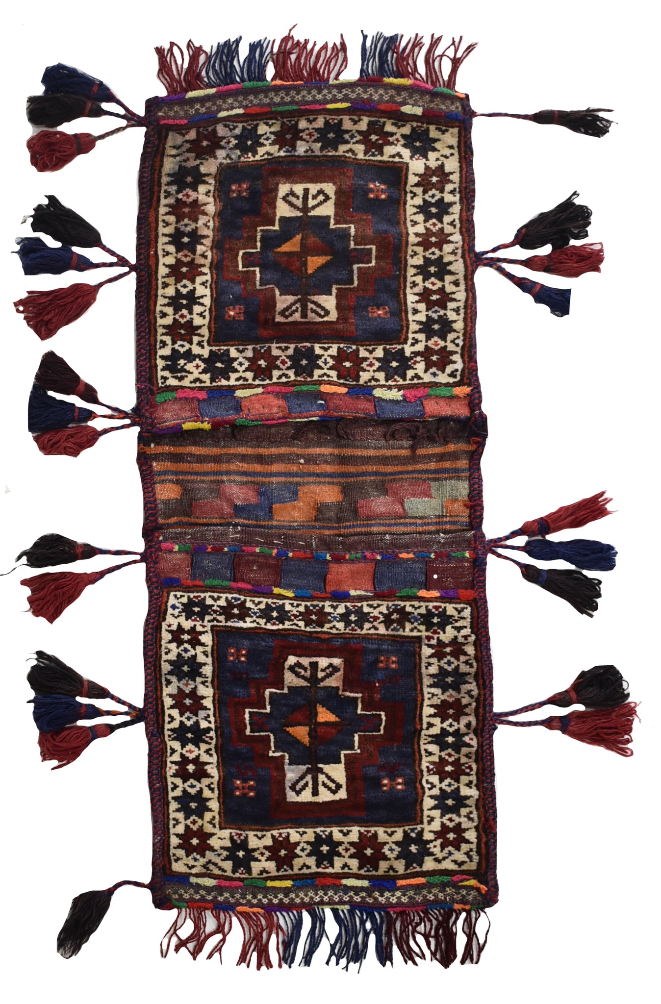 Handmade Tribal Saddle Bag | 104 x 40 cm