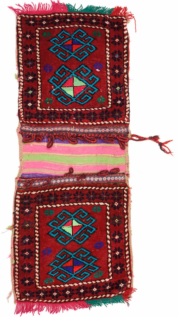 Handmade Tribal Saddle Bag | 108 x 55 cm