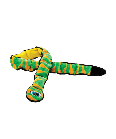 Outward Hound Mega Squeaks Long Body Gator Plush Dog Toy, 3XX-Large