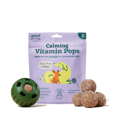  WOOF Pupsicle Pops, Delicious Long Lasting Dog Treats, Refills  for The Pupsicle, Pre-Made Dog Treats for Dogs, Natural Ingredients,  Low-Mess Chicken Pet Treats - Small Pops - 10 Count : Grocery