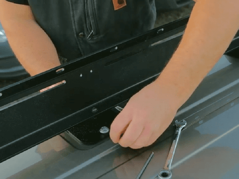Step 3 - Ford Transit Roof Rack Install