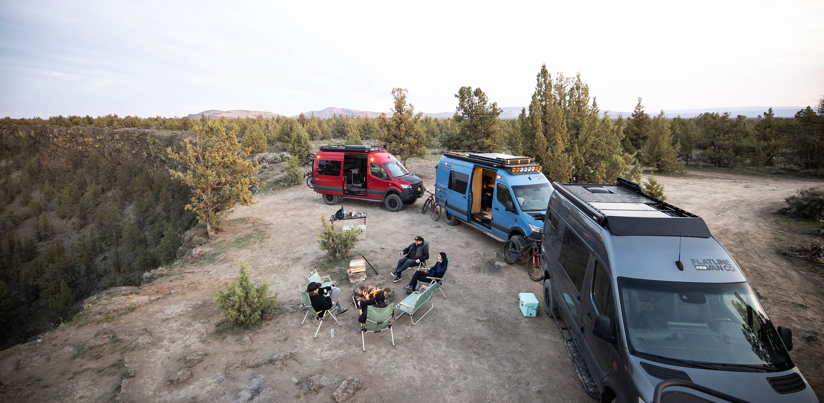 Sprinter Vans Camping on BLM Land