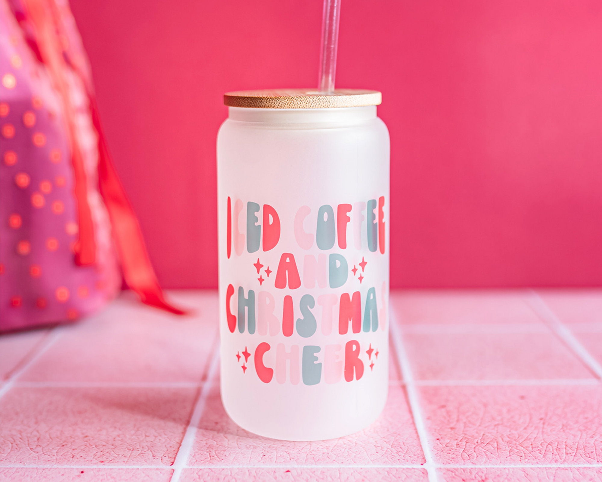 All I want for Christmas Glass mug – Giftshopbyana