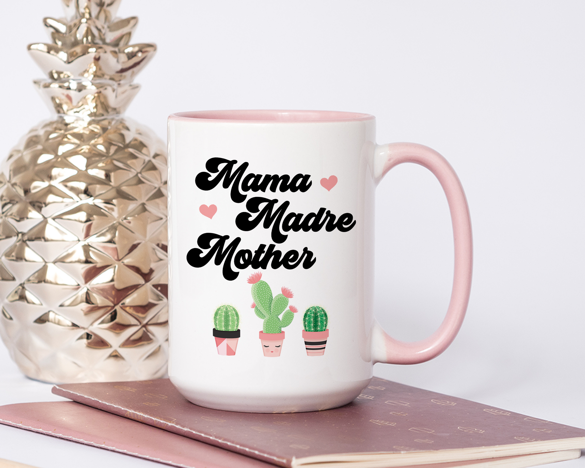 Girl Mom Coffee Mug - Blush and Bold Collective