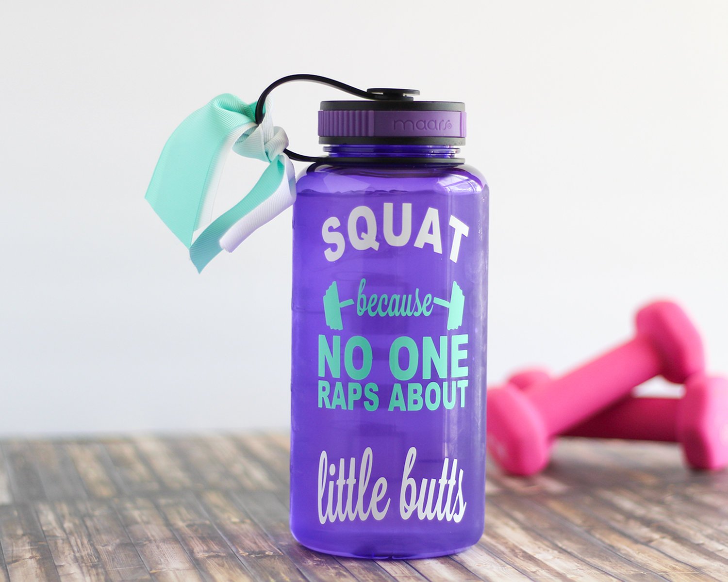 Chug It Like It's Wine Water Bottle - Barbell Beauties