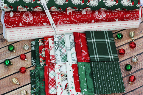 Santa Fabric, Christmas By The Yard, Holiday Riley Blake, Quilting Sewing  Winter Novelty St. Nick - Yahoo Shopping