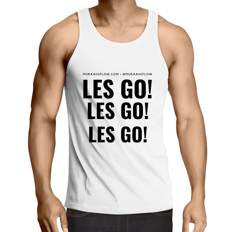 Fortnite As Colour Lowdown Mens Singlet Top Les Go Les - 