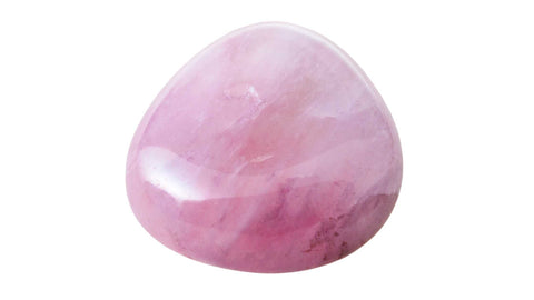 Natural rose quartz crystal
