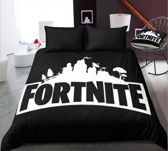 Fortnite Gamers Black Duvet Cover & Pillowcase Set – Bedtique - 564 x 509 jpeg 34kB